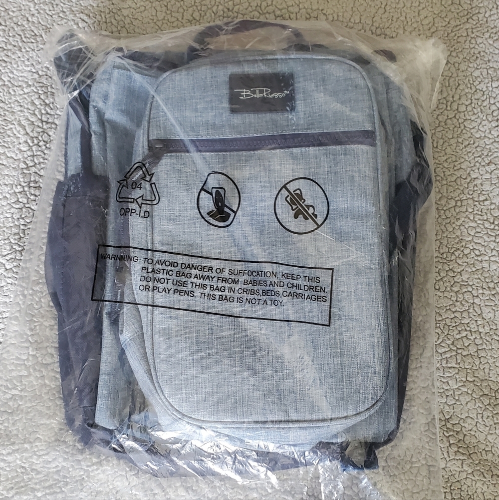 Bella Russo Cooler Combo Pack - 13.8" Tote Backpack Cooler With 12.6" Sling Bag